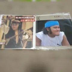 西田敏行 EPレコード 2枚セット