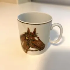 鶏のイラスト入りマグカップ ゴールドハンドル - メルカリ