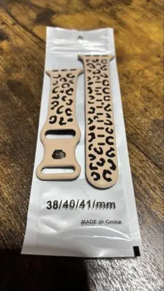 Apple Watch用 バンド レオパード柄 38/40/41mm