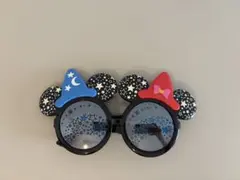 【美品】ミッキー・ミニー 星柄サングラス