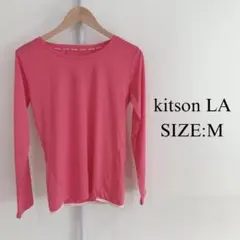 【美品】 kitson LA レディース スポーツウェア トレーニング 蛍光色のサムネイル