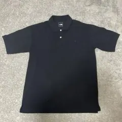 m*様 美品　THE NORTH FACE ブラックポロシャツ L