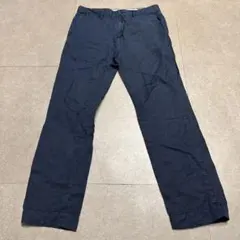 Polo Ralph Lauren チノパン　リネンパンツ　紺　ネイビー　28のサムネイル
