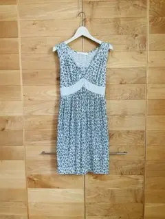 アズノウアズ  チュニック　小花　青花　ワンピース