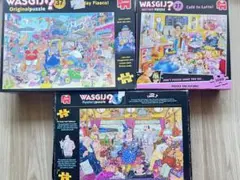 セール❗️セット　3点　Jumbo WASGIJ ジグソーパズル　1000ピース