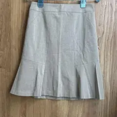 UNTITLED マーメイドスカート 膝上丈 切替 伸縮性