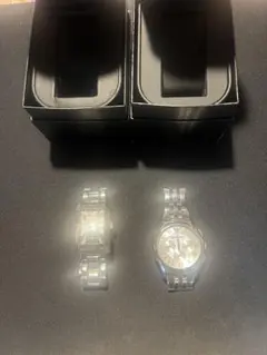 emporio armani 時計2本　微ジャンク