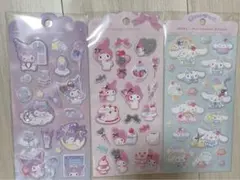 新品 サンリオ ジュエルマシュマロステッカーズ クロミ マイメロ シナモン