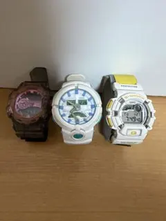 G-SHOCK 3点まとめ売り　３００円スタート