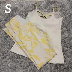 SUKALA 】イエローボタニカルフラワーセットアップ lava リントスル