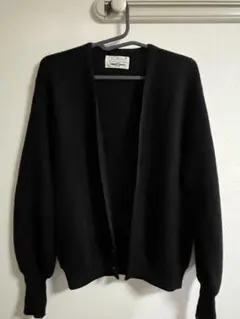 Robert Bruce(alpaca50%)カーディガン 黒のサムネイル