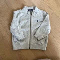 RALPHLAUREN ラルフローレン 90サイズ　パーカー　グレー