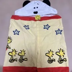 スヌーピー フード付きタオル　USJ