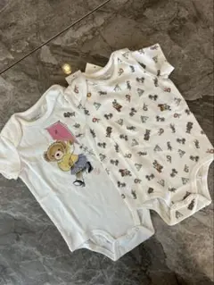 【2枚セット新品未使用】RALPH LAUREN ポロベア ロンパース