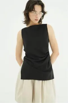 美品 liten リテン Grosgrain candy Blouse ブラック - メルカリ