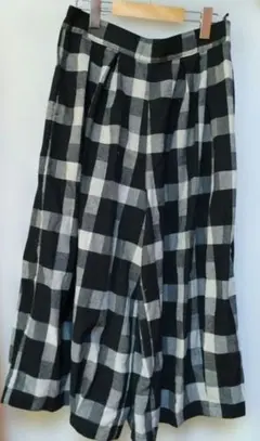 しまむら　チェック　ズボン