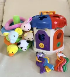 アンパンマン かぎいっぱい育脳パズル　ふわふわなげっこ　エド・インター　セット