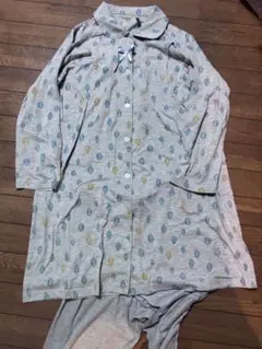 授乳口付きパジャマ2点セット　L