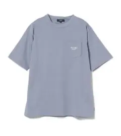 BEAMS HEART ポケット付き 半袖Tシャツ ライトブルー Mのサムネイル