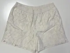 LOWRYSFARM 白 ショートパンツ