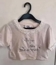 SPINNS Tシャツ ピンク レースのサムネイル