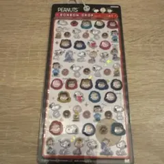スヌーピー　ボンボンドロップシールミニ　赤