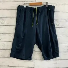 ユニクロ メンズ ハーフパンツ XL ネイビー スポーツ 春夏 訳あり