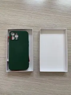 【新品】iPhone12maxプロ用グリーンケース&スクリーンプロテクト