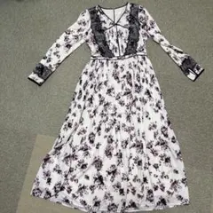 herlipto Grasse Floral Pleated Dress ハリプ - メルカリ