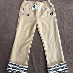 新品タグ付　ミキハウス　ダブルビーDOUBLE.B パンツ 110 ベージュ