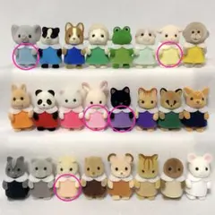 鈴悠様専用。シルバニアファミリー　赤ちゃん　幼稚園スモック