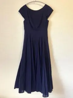 【着丈別注】MARIHA 月の夢ドレス ネイビー 38S