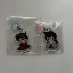 名探偵コナン ふらっとめじるしアクセサリーちぢませ隊ver. 工藤新一 毛利蘭