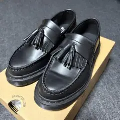 美品✨ヒューゴボス レザータッセルローファー ロゴインソール 大きい 