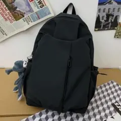 大容量リュック 黒 多機能 多収納 通学 通勤 ジム 旅行 マザーズバッグ 防水