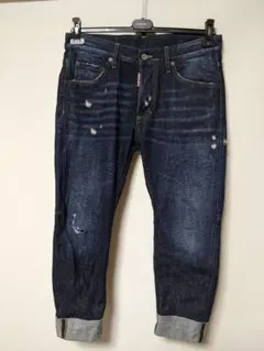 美品　DSQUARED2 セーラージーン　ダメージデニム