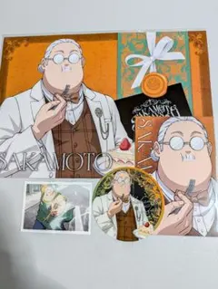 サカモトデイズ 坂本太郎 アモカフェ　カード　コースター ランチョンマット