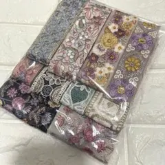 テ*ミ様 インド刺繍リボン　アソートセット　50cm×10本
