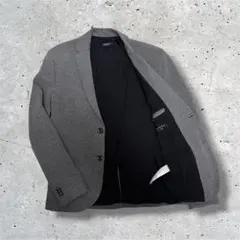 ZARA ESSENTIALS テーラードジャケット グレー ザラ ブレザー
