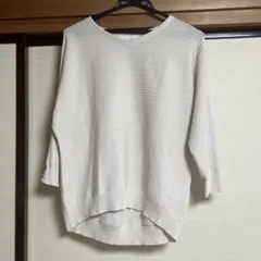 anySiS ７分袖Vネックセーター
