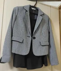 ツイード　ジャケット＆スカートセット★卒業式・入学式に