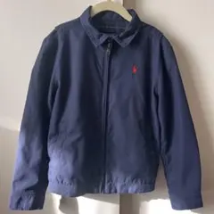 美品 Polo Ralph Lauren キッズ 130 ネイビー 春アウター