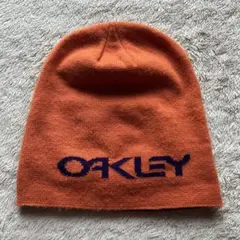 00s OAKLEY オレンジ/パープル ビーニー archive ノームコア