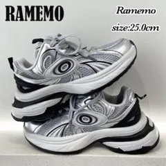 RAMEMO ラメモ　厚底スニーカー　ダッドスニーカー　サイズ25.0cm