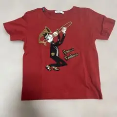 Dolce & Gabbana 赤 Tシャツ　キッズ