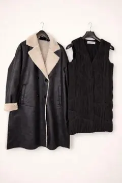 【最終処分】アドルフォドミンゲス アウター2点 コート＆中綿ベスト XSサイズ