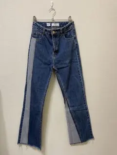 【美品】Bershka FLARE ブーツカットデニム　フレアデニム