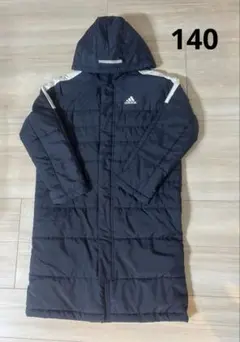アディダス ベンチコート 140 ネイビー