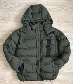 adidas オリーブ ダウンジャケット XS