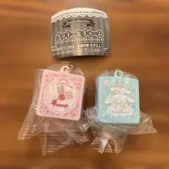 サンリオ　クッキー缶チャーム　シナモロール　マロンクリーム　2点セット